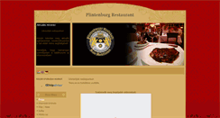 Desktop Screenshot of plintenburgetterem.hu